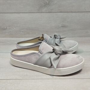 Spenco Women's Slip-On Bow Mule Sneakers Shoes Sz 8B